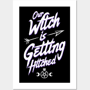 Goth Witch Bachelorette Posters and Art